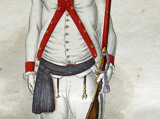 Regiment Kurfürst - Grenadieroffizier