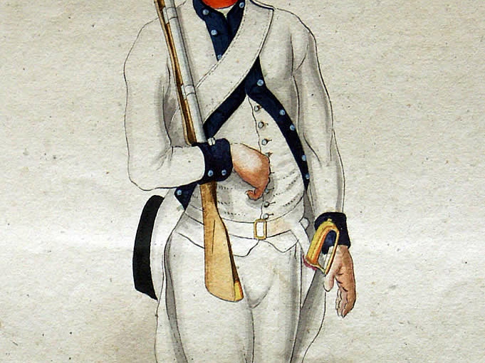 Regiment Ryssel - Musketier