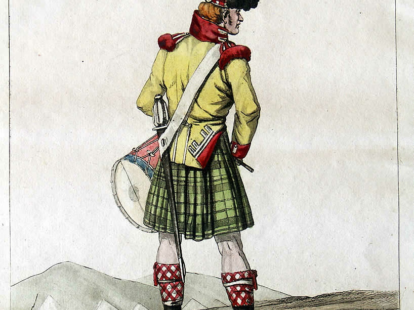 England - Trommler der Schottischen Infanterie