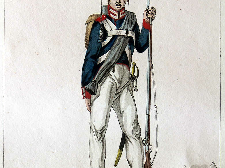 Preussen - Grenadier der Garde in Paradeuniform