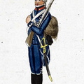 Frankreich - Soldat der 1. Leichten Halbbrigade