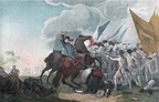1792-09 Angriff von Republiktruppen auf preußische Kavallerie und Infanterie (Armée des Ardennes)