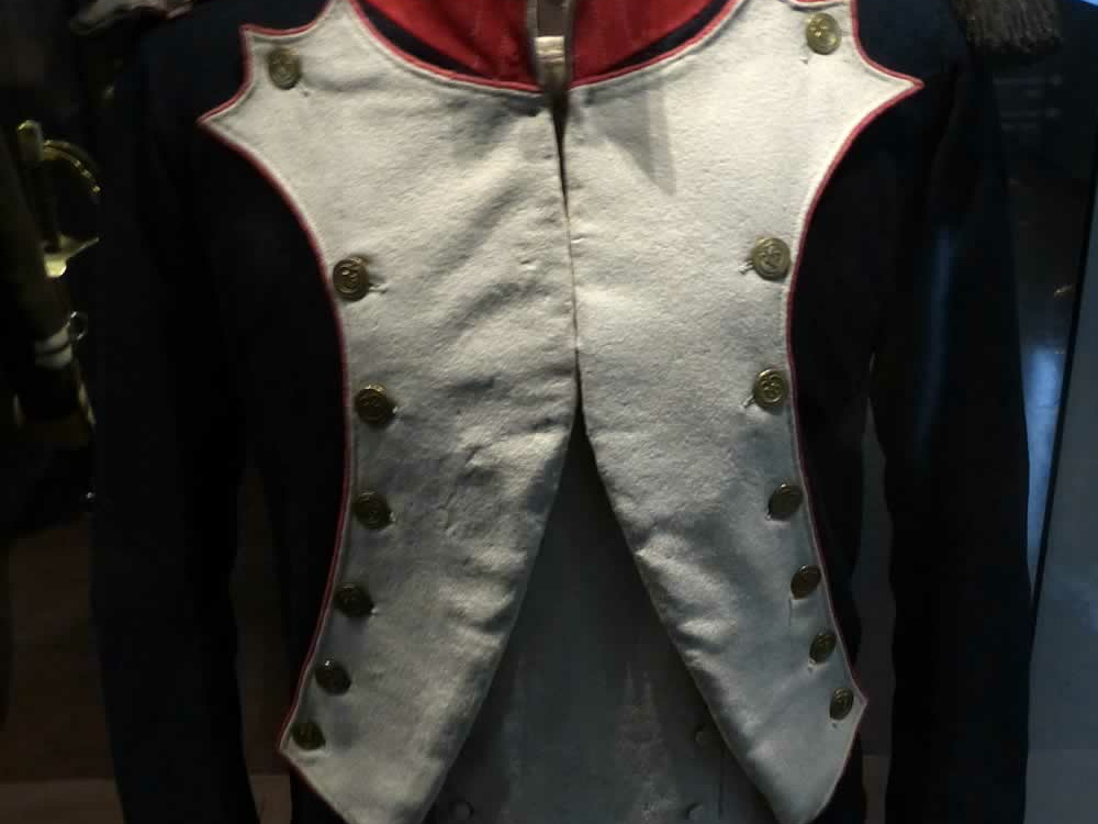 Linieninfanterie - 15. Regiment, Rock eines Capitaine (Hauptmann) um 1800