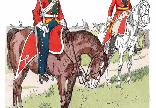 Dänemark - Leichte Dragoner 1801