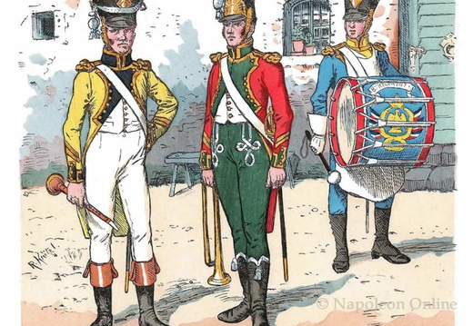 Frankreich - Linieninfanterie, Musiker 1809-1812