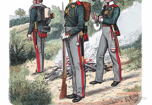Preussen - Linieninfanterie-Regiment Colberg, Freiwillige Jäger 1813-1815