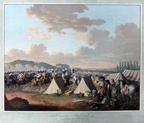 Einrücken der preußischen Garde du Corps ins Lager bei Potsdam 1803 (Carl Wilhelm Kolbe)