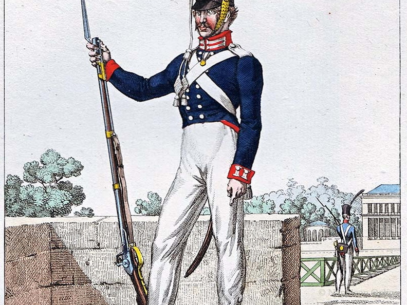 Infanterie - 1. Garde-Regiment zu Fuß, Grenadier 1815