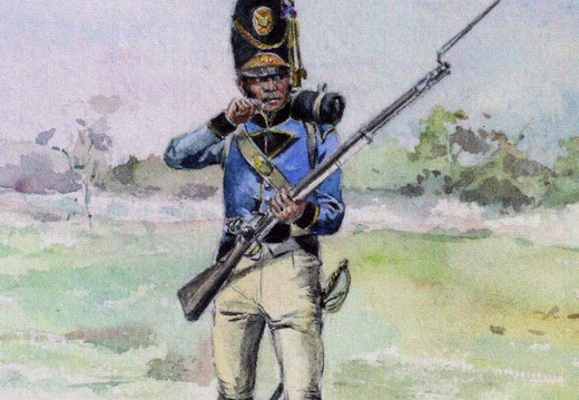Loyal Lusitanian Legion in englischem Dienst - Soldat um 1808