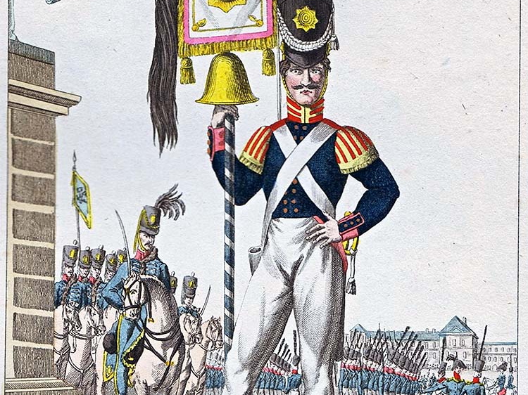 Infanterie - 2. Garde-Regiment zu Fuß, Musiker 1815