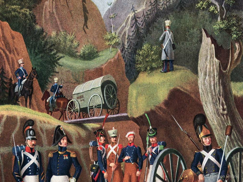Baden: Truppen in Spanien 1808 bis 1812