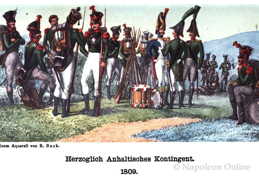 Anhalt: Infanterie 1809