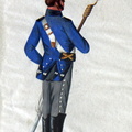 Frankreich - Artillerietrain, Soldat am 8.6.1814