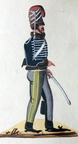 Hannover - Husar des 3. Husaren-Regiments der KGL am 22.1.1816