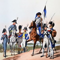 Armee des Prince de Condé 1795 - Infanterie und Kavallerie
