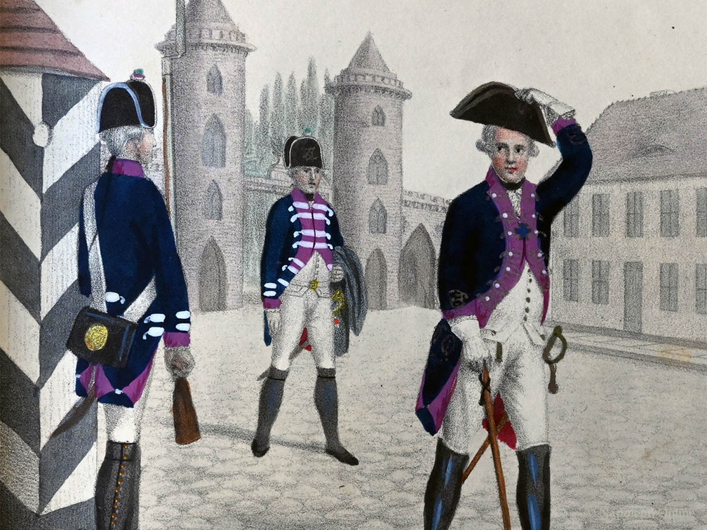 Regiment Nr. 18 Kronprinz von Preußen 1797