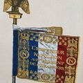 Kürassiere - 9. Regiment, Adler und Standartenvorderseite Modell 1812