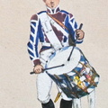 Infanterie - 1. Füsilier-Regiment Effern, Trommler 1800