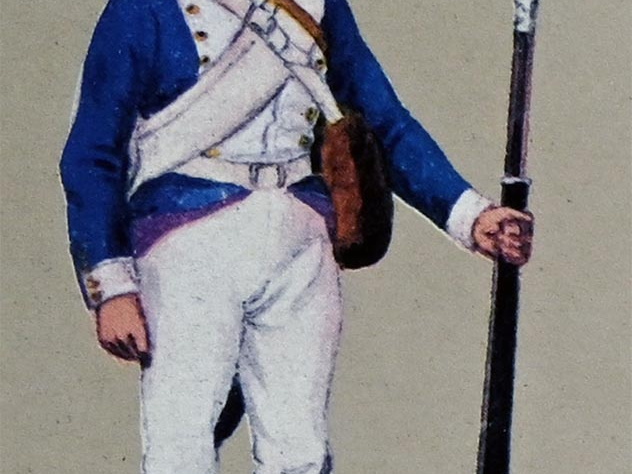 Infanterie - 8. Füsilier-Regiment, Gemeiner 1800
