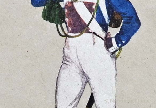 Infanterie - 6. Linieninfanterie-Regiment Herzog Wilhelm, Hornist der Schützen 1811