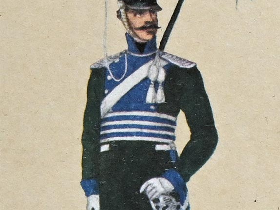 Kavallerie - Ulanen-Regiment, Ulan 1813