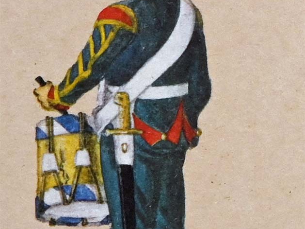 Artillerie - Trommler der Fußartillerie 1805