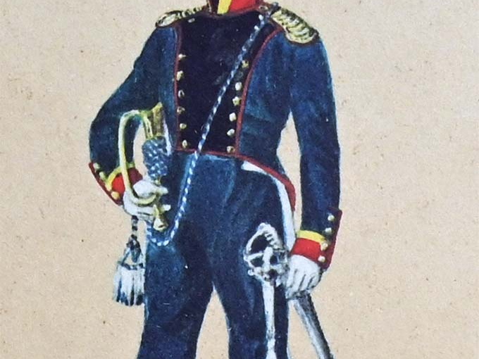 Artillerie - Trompeter der Reitenden Artillerie 1811
